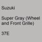 Preview: Suzuki, Super Gray (Wheel and Front Grille), 37E.